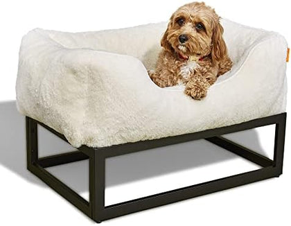 Elevated Dog Bed - Sky Blue Large