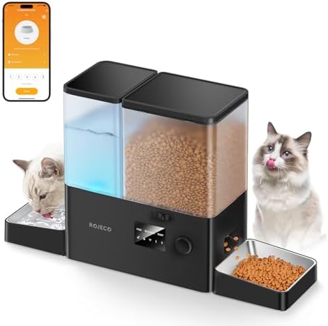 2-in-1 Automatic Pet Feeder & Water Dispenser - 8.5L