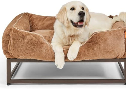 Elevated Dog Bed - Sky Blue Large