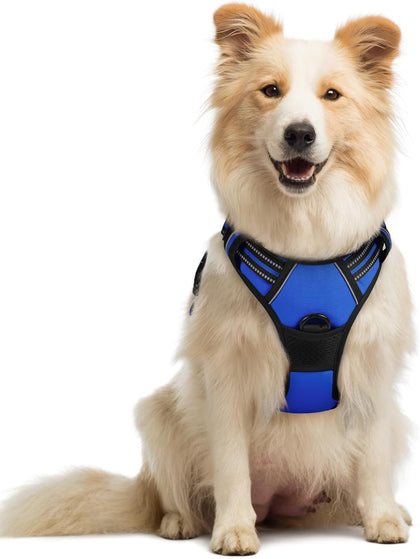 No-Pull Reflective Dog Harness