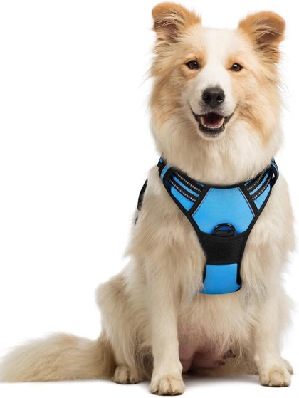 No-Pull Reflective Dog Harness