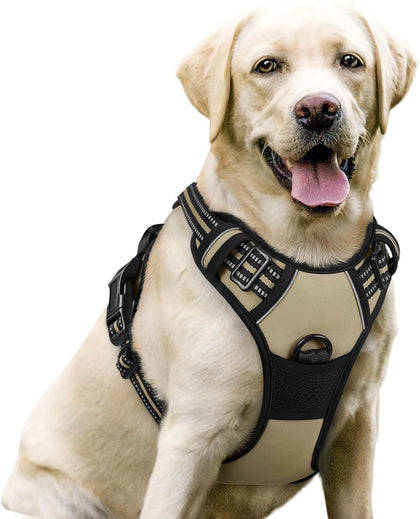 No-Pull Reflective Dog Harness