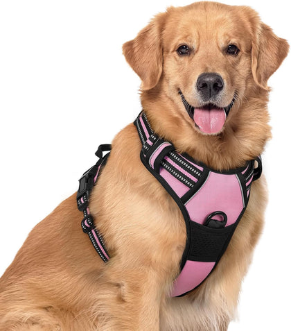 No-Pull Reflective Dog Harness