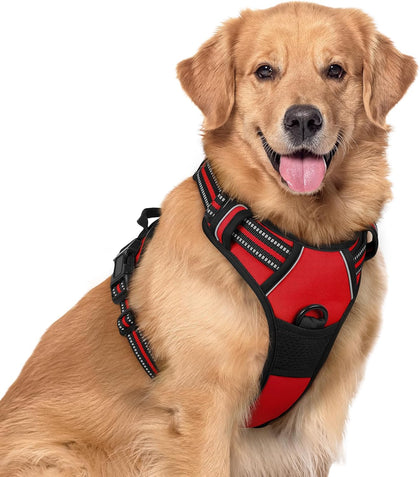 No-Pull Reflective Dog Harness