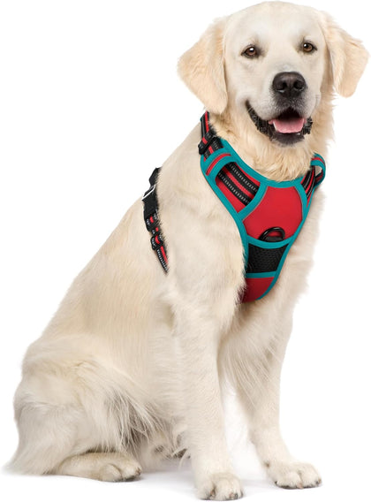 No-Pull Reflective Dog Harness