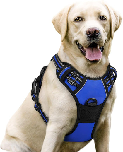 No-Pull Reflective Dog Harness