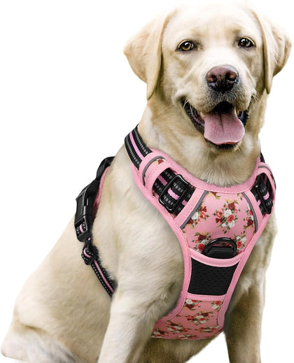 No-Pull Reflective Dog Harness