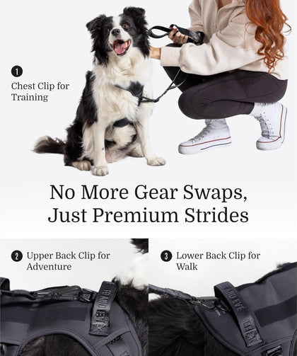 Tactical No-Pull Dog Harness