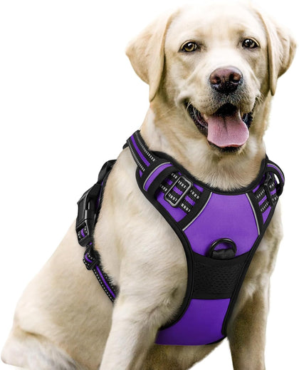 No-Pull Reflective Dog Harness
