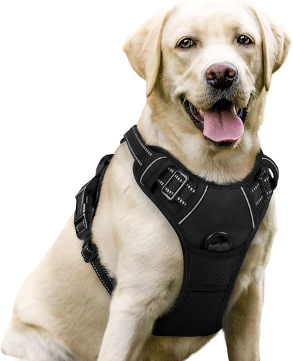 No-Pull Reflective Dog Harness