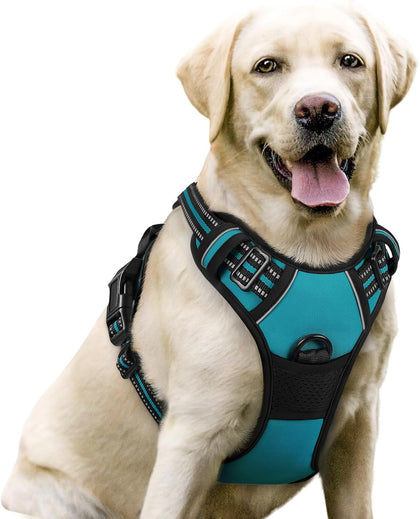 No-Pull Reflective Dog Harness