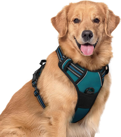 No-Pull Reflective Dog Harness