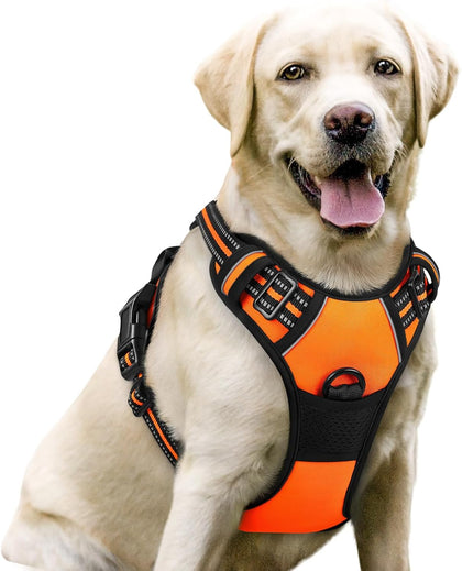 No-Pull Reflective Dog Harness