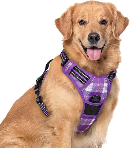 No-Pull Reflective Dog Harness