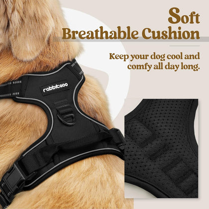 No-Pull Reflective Dog Harness