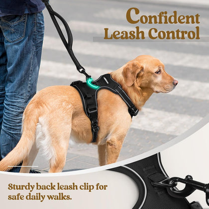 No-Pull Reflective Dog Harness